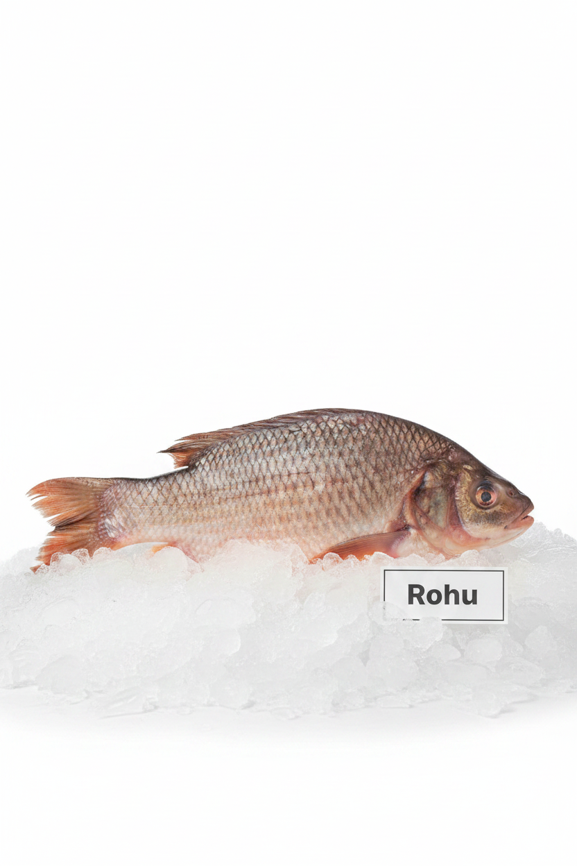 Rohu 2.5 kg (in small cut )+++