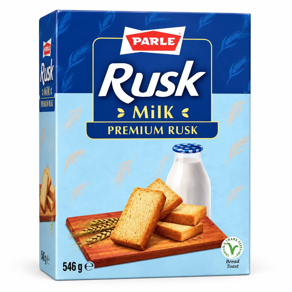 Parle milk rusk 546g