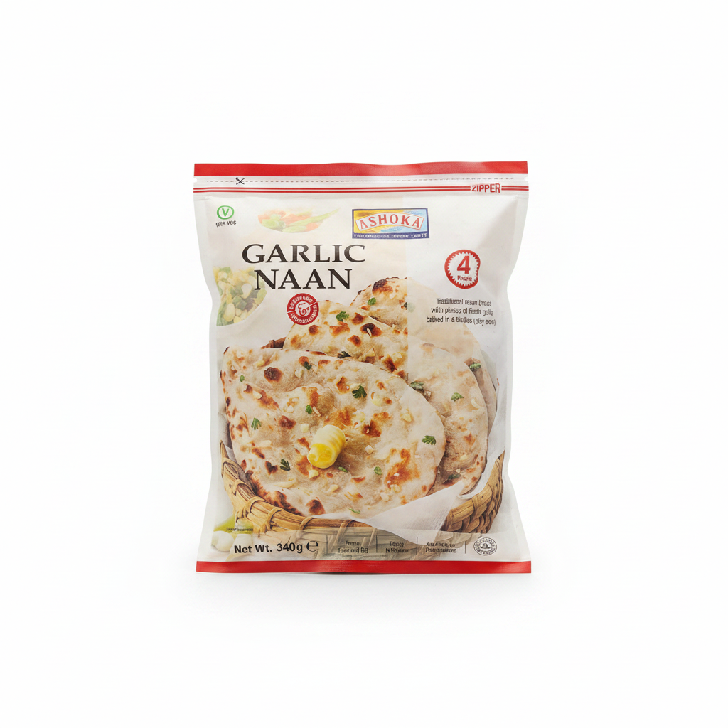 Garlic naan 4pcs