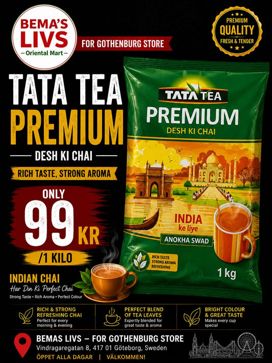 Tata premium svart löste 1kg