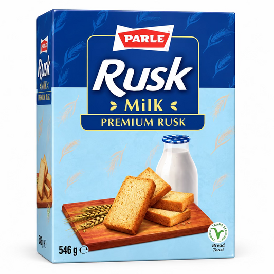 Parle milk rusk 546g