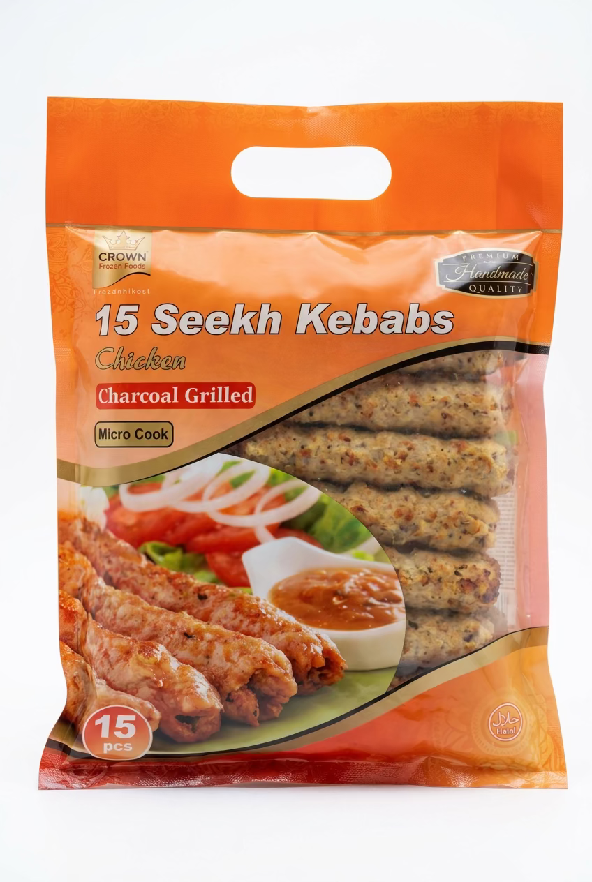 Crown chicken seekh kebab 1 kg