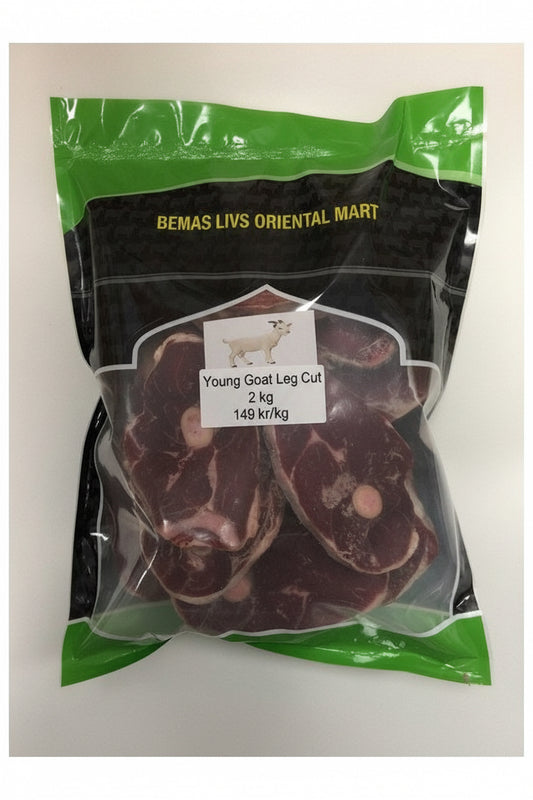 Ungget baklår utan ben 2 kg-förpackning