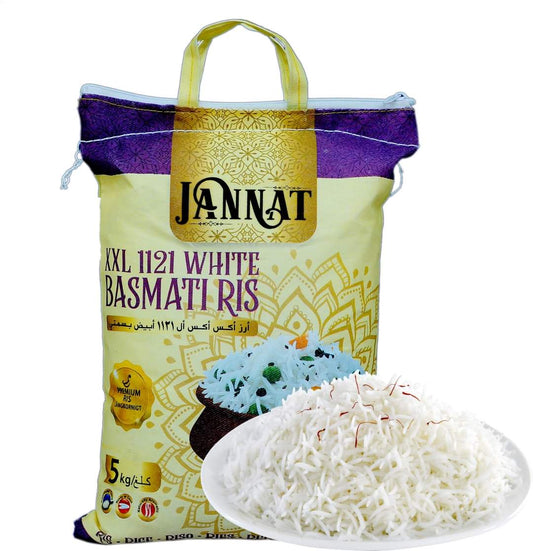 Jannat ångkokt basmati 5 kg