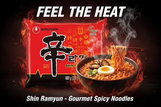 Nongshim Shin Ramyun nudlar 5-pack