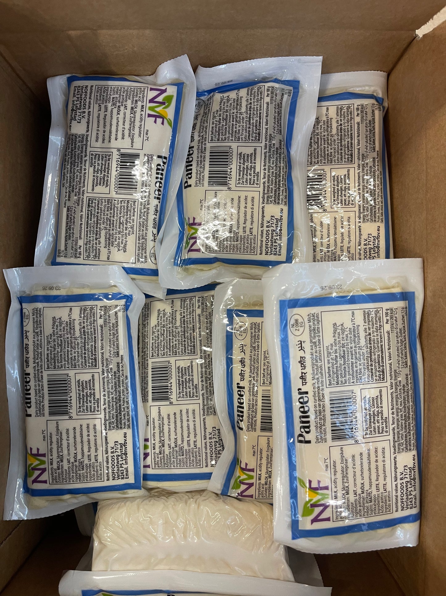 Färsk indisk paneer 500G