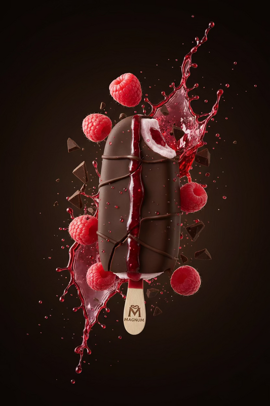 Magnum Raspberry-glass