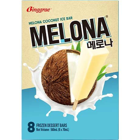 BINGGRAE Melona Ice Bar Kokos